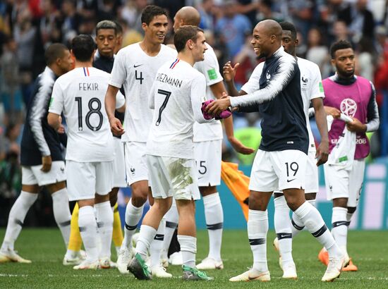 Russia World Cup Uruguay - France