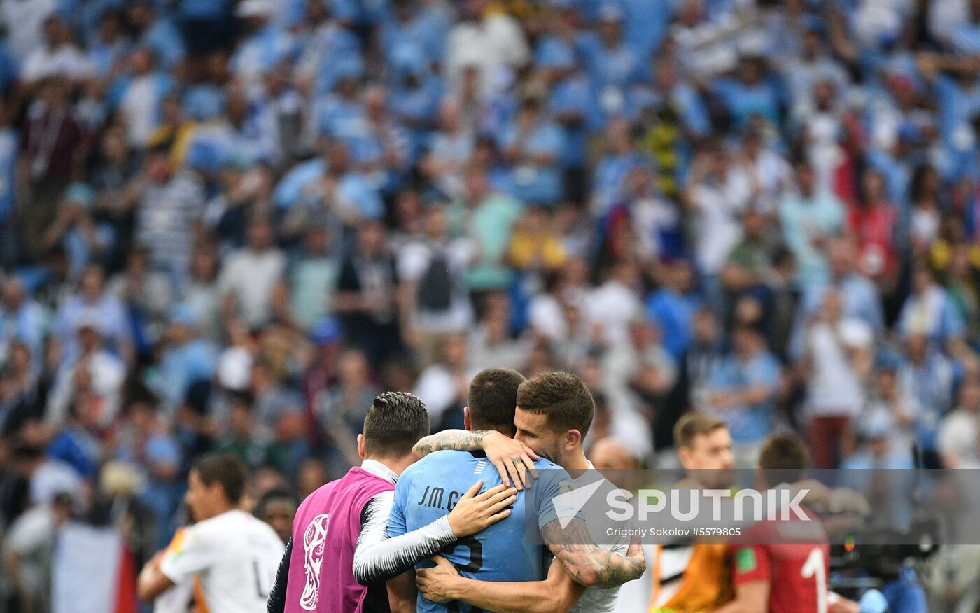 Russia World Cup Uruguay - France