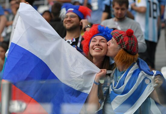 Russia World Cup Uruguay - France