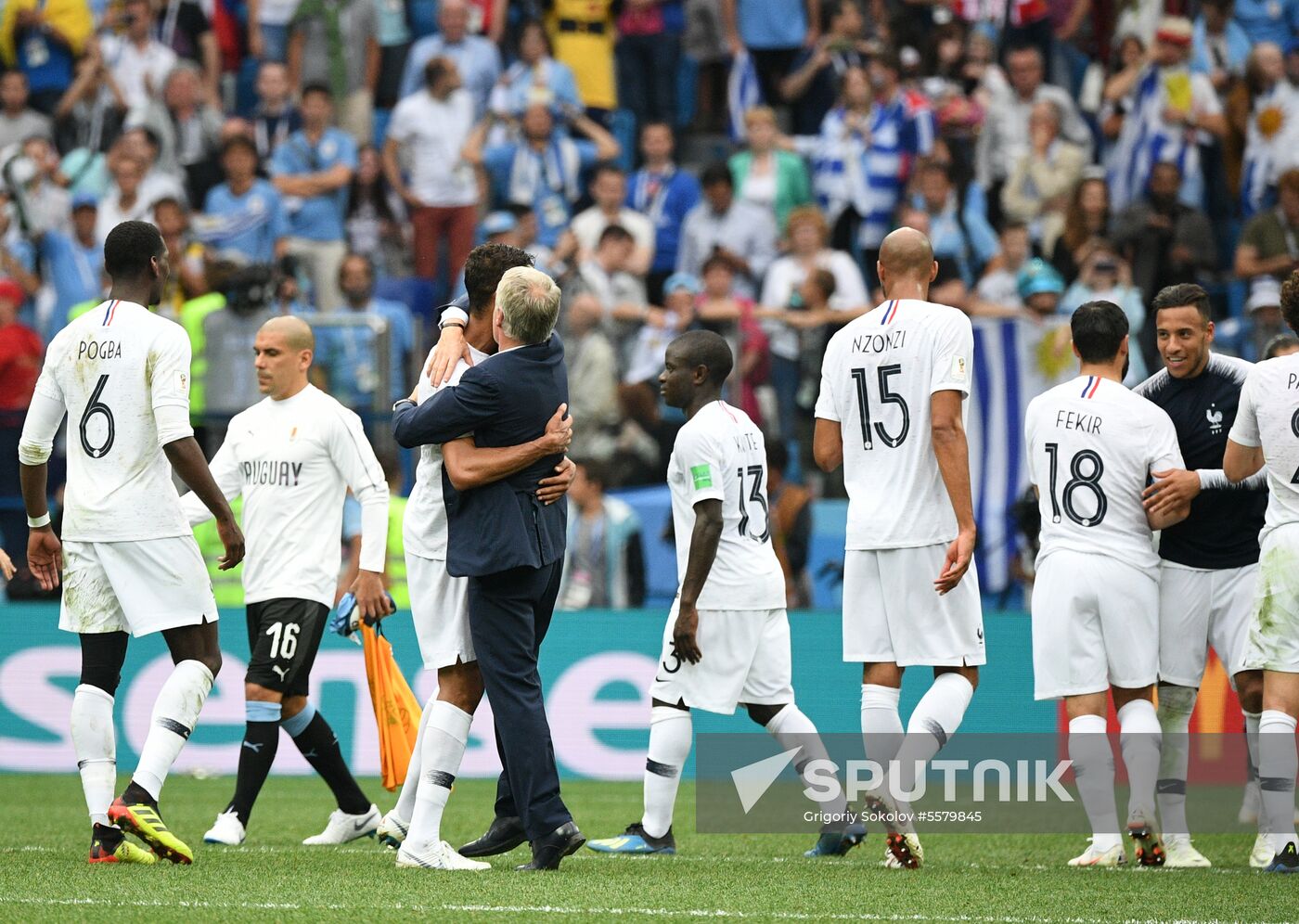 Russia World Cup Uruguay - France