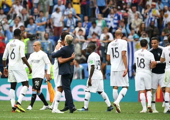 Russia World Cup Uruguay - France