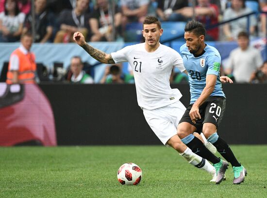 Russia World Cup Uruguay - France