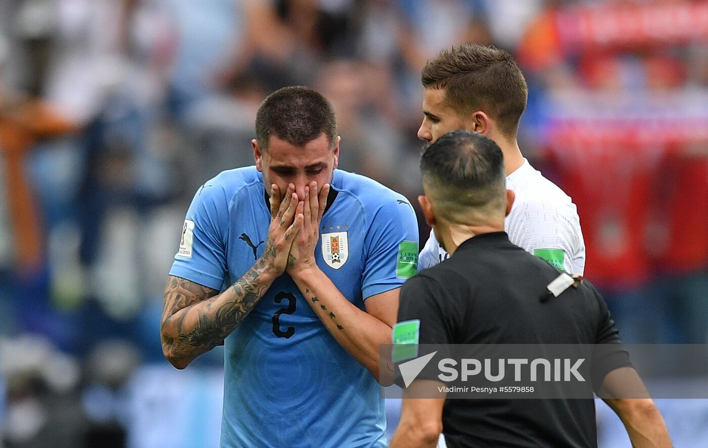 Russia World Cup Uruguay - France