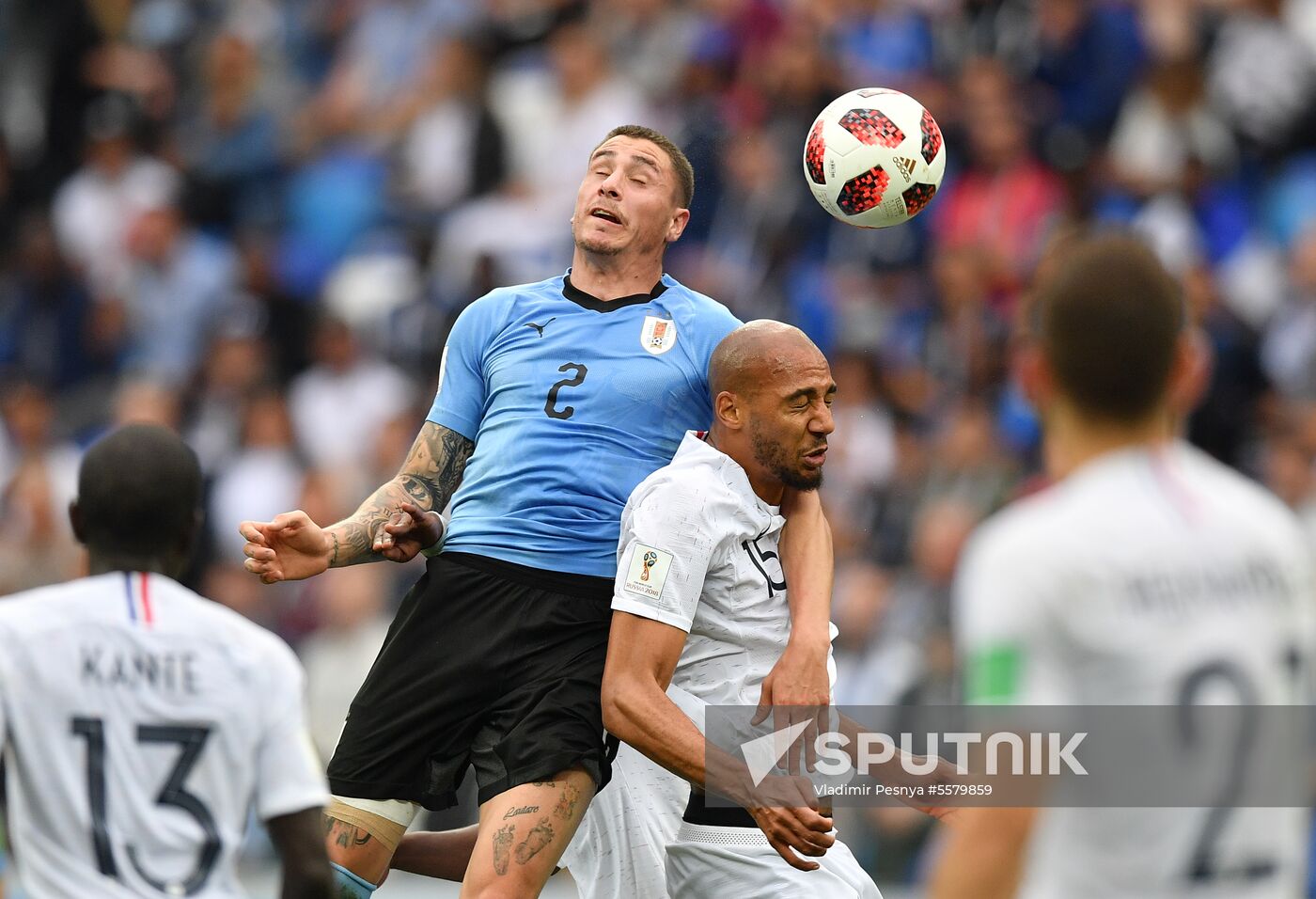 Russia World Cup Uruguay - France