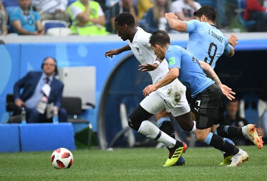 Russia World Cup Uruguay - France