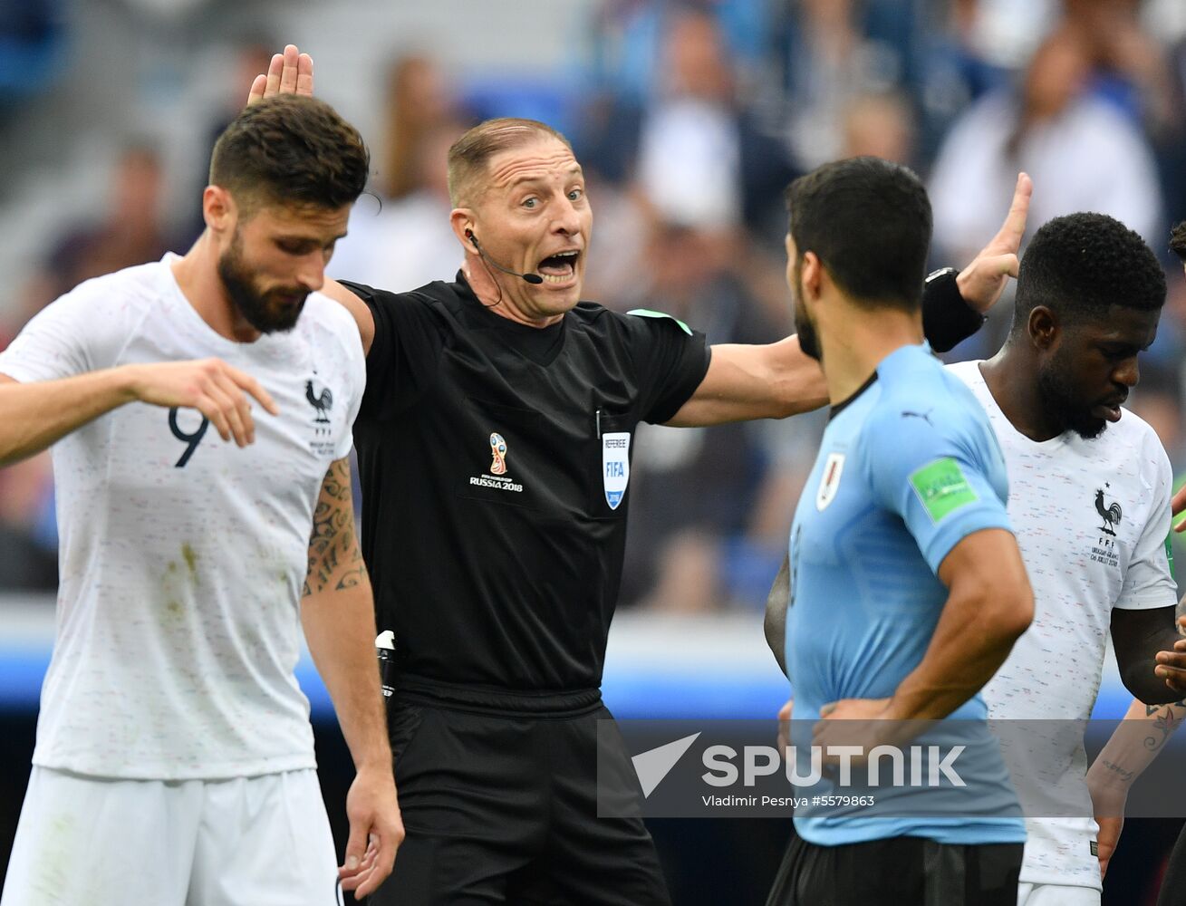 Russia World Cup Uruguay - France