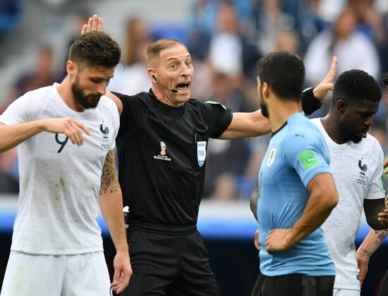 Russia World Cup Uruguay - France