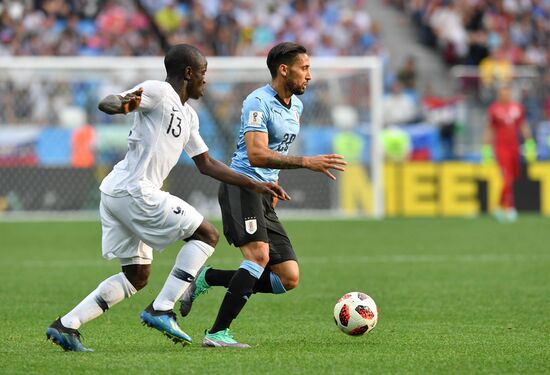 Russia World Cup Uruguay - France