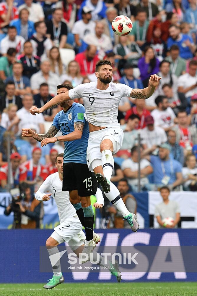 Russia World Cup Uruguay - France