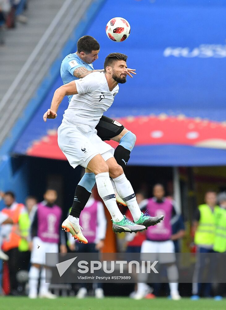 Russia World Cup Uruguay - France