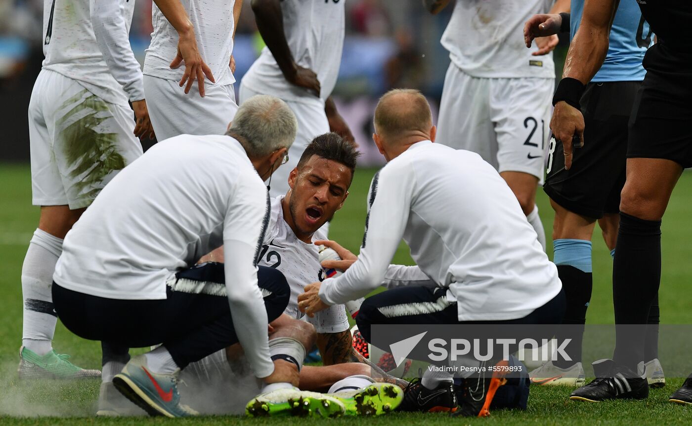 Russia World Cup Uruguay - France