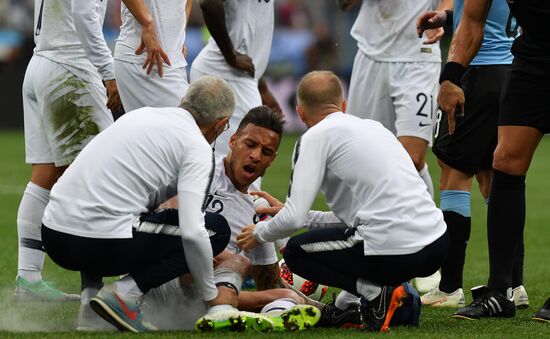 Russia World Cup Uruguay - France