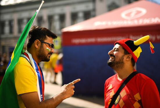 Russia World Cup Brazil - Belgium