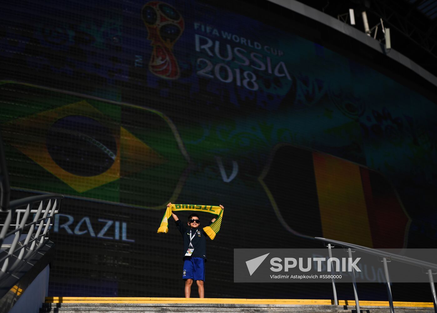 Russia World Cup Brazil - Belgium