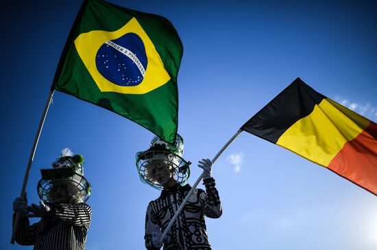 Russia World Cup Brazil - Belgium