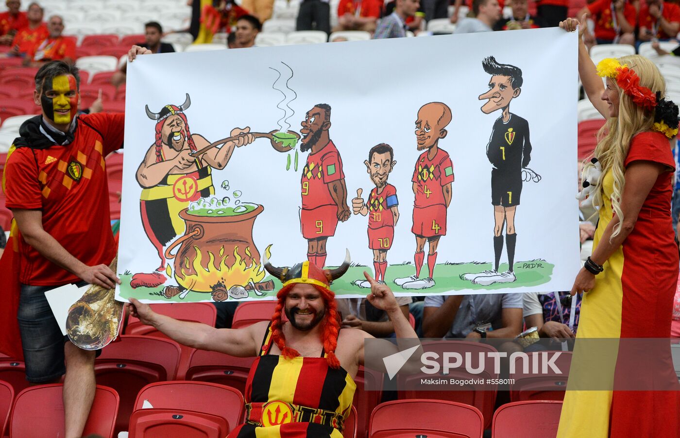 Russia World Cup Brazil - Belgium