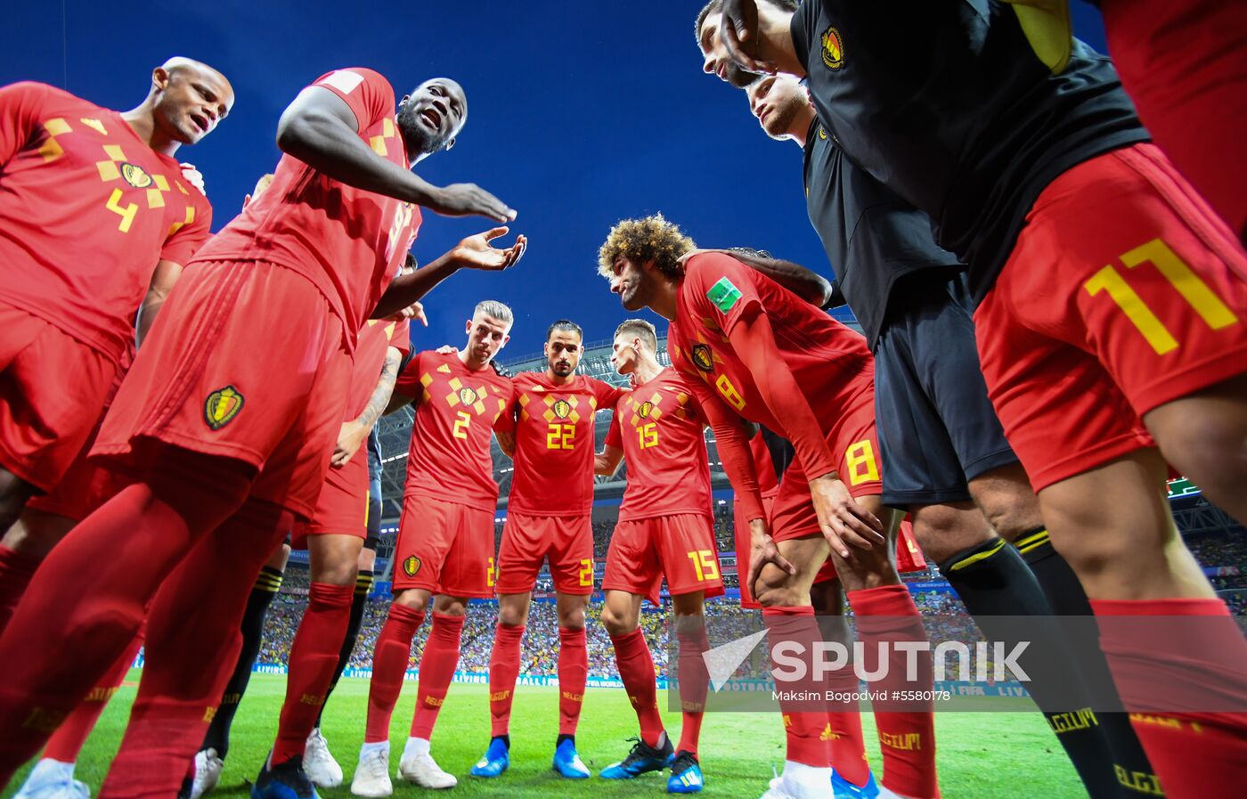 Russia World Cup Brazil - Belgium