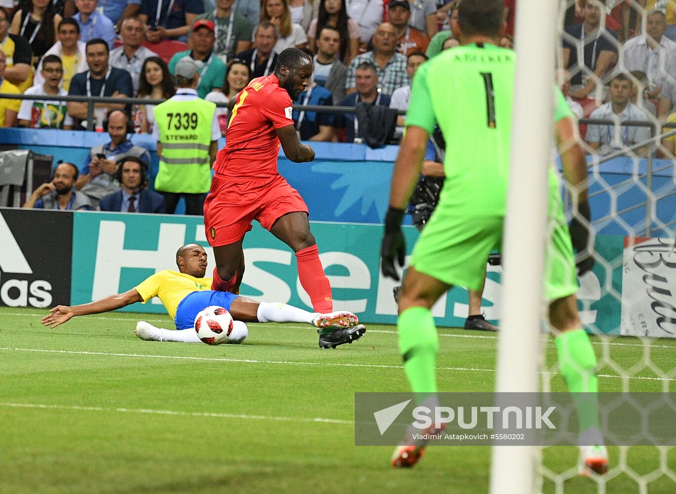 Russia World Cup Brazil - Belgium