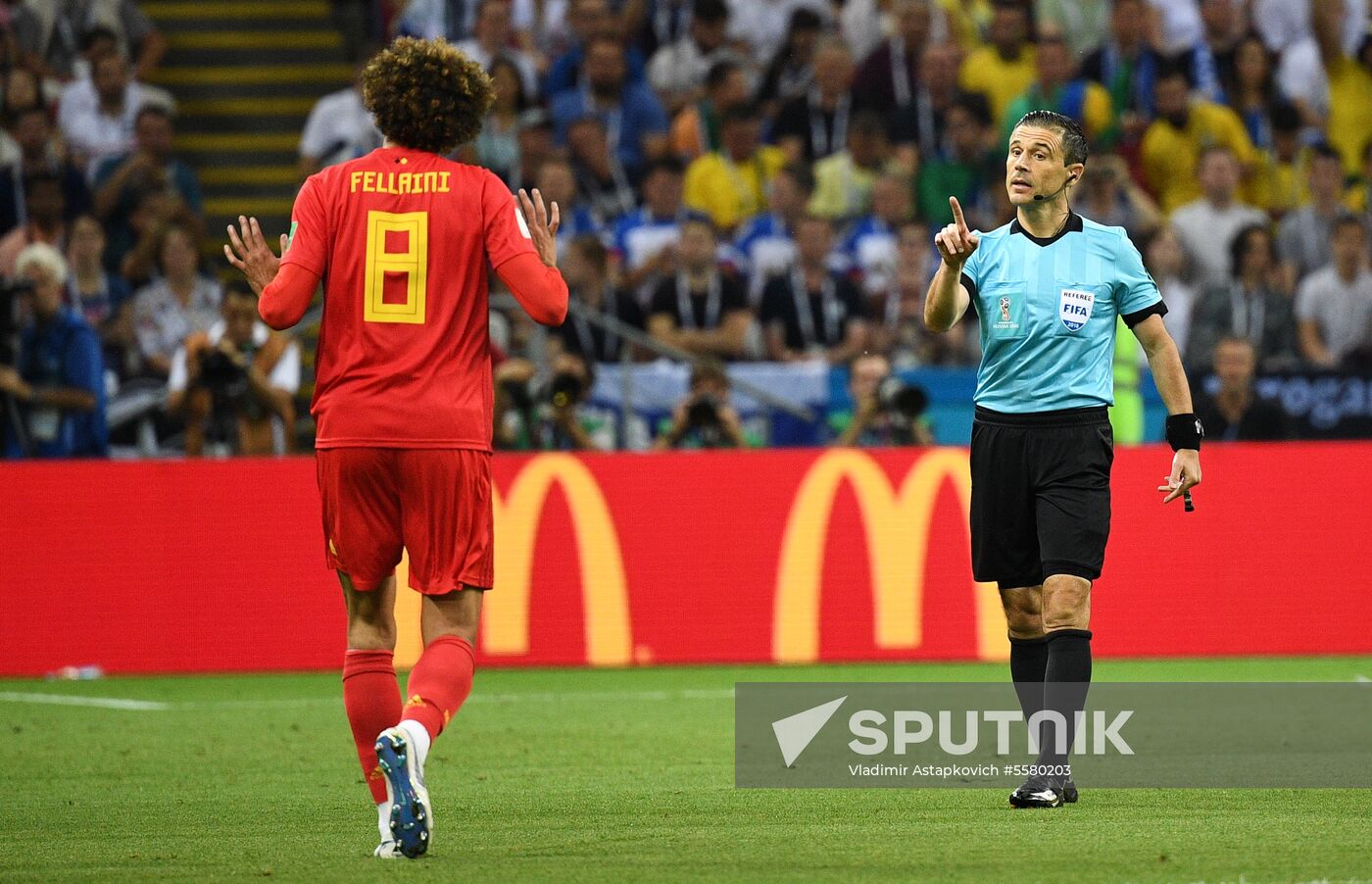 Russia World Cup Brazil - Belgium
