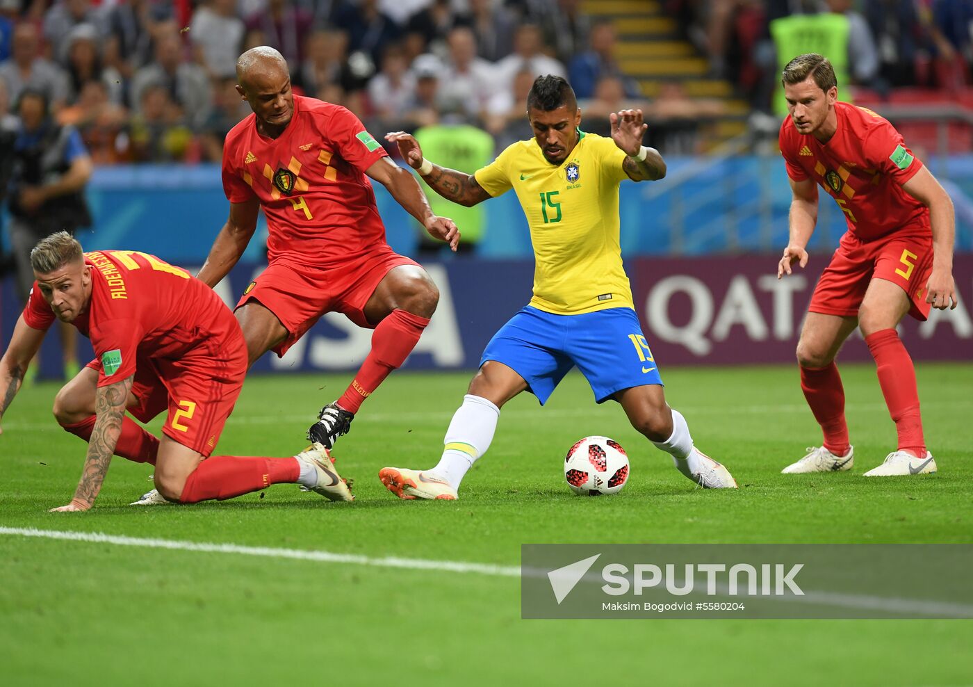 Russia World Cup Brazil - Belgium