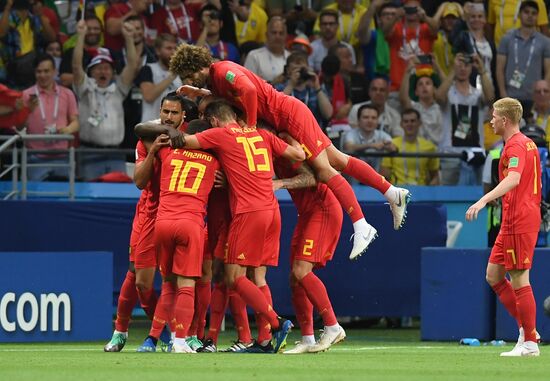 Russia World Cup Brazil - Belgium