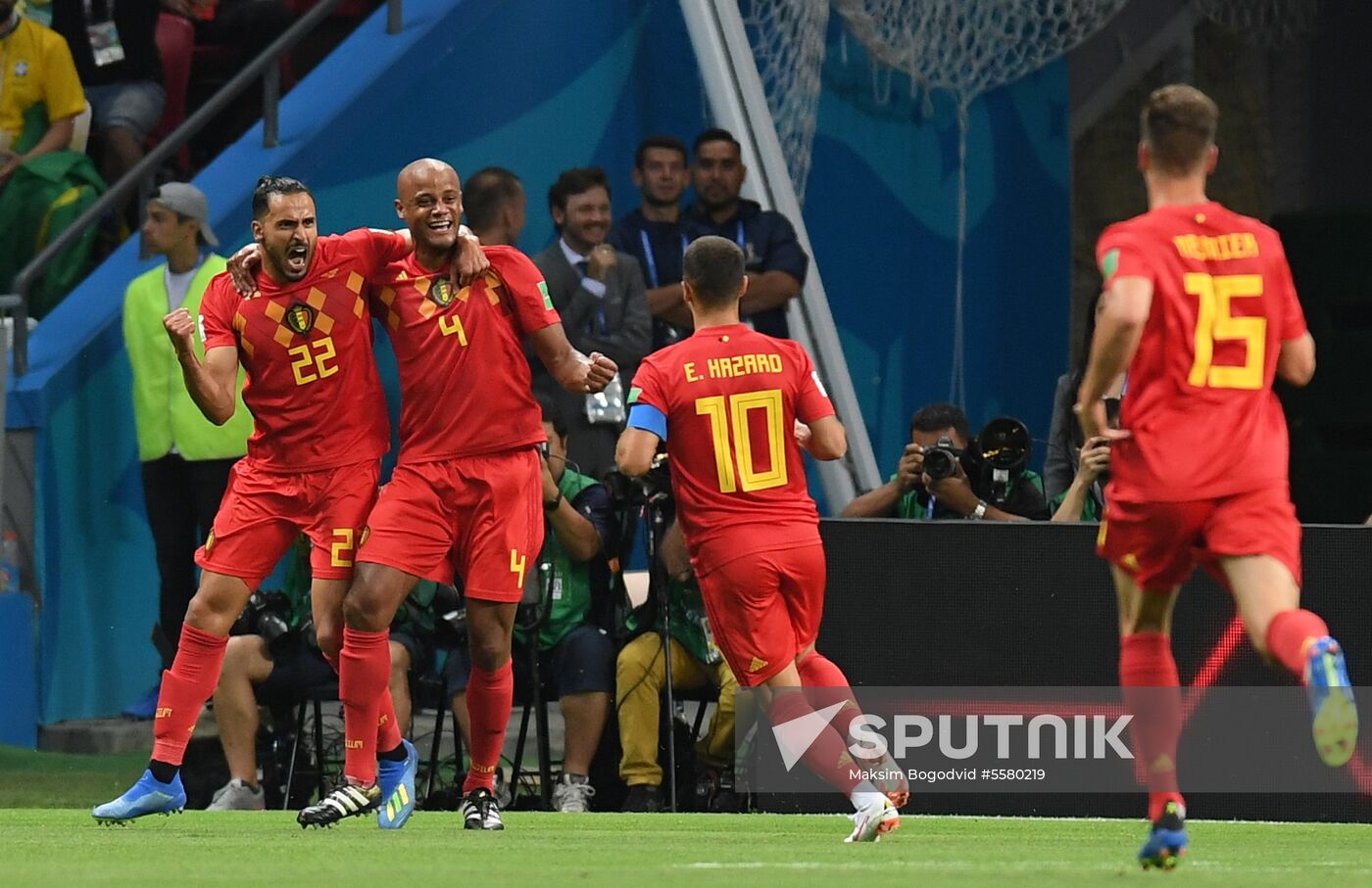 Russia World Cup Brazil - Belgium