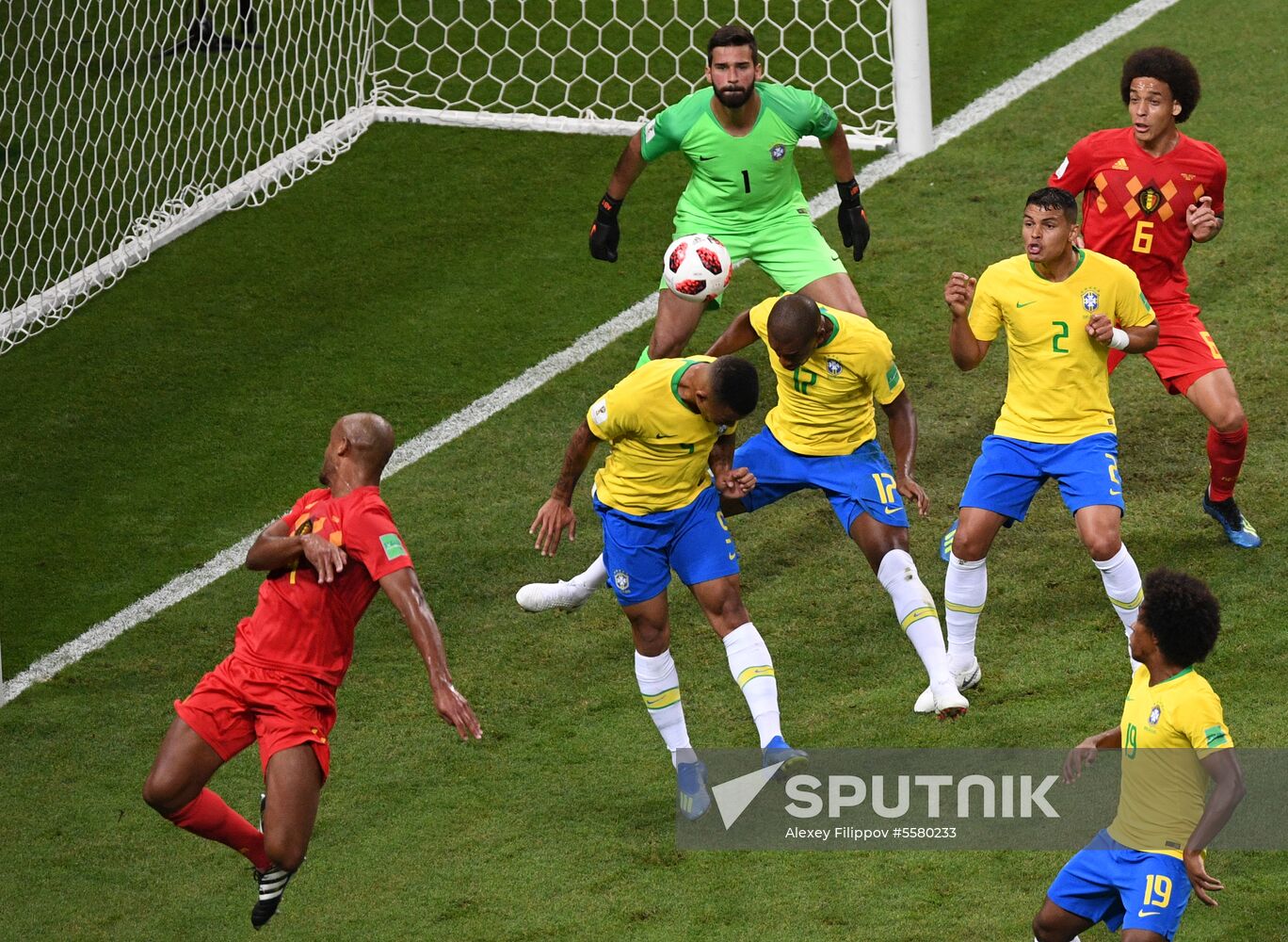 Russia World Cup Brazil - Belgium