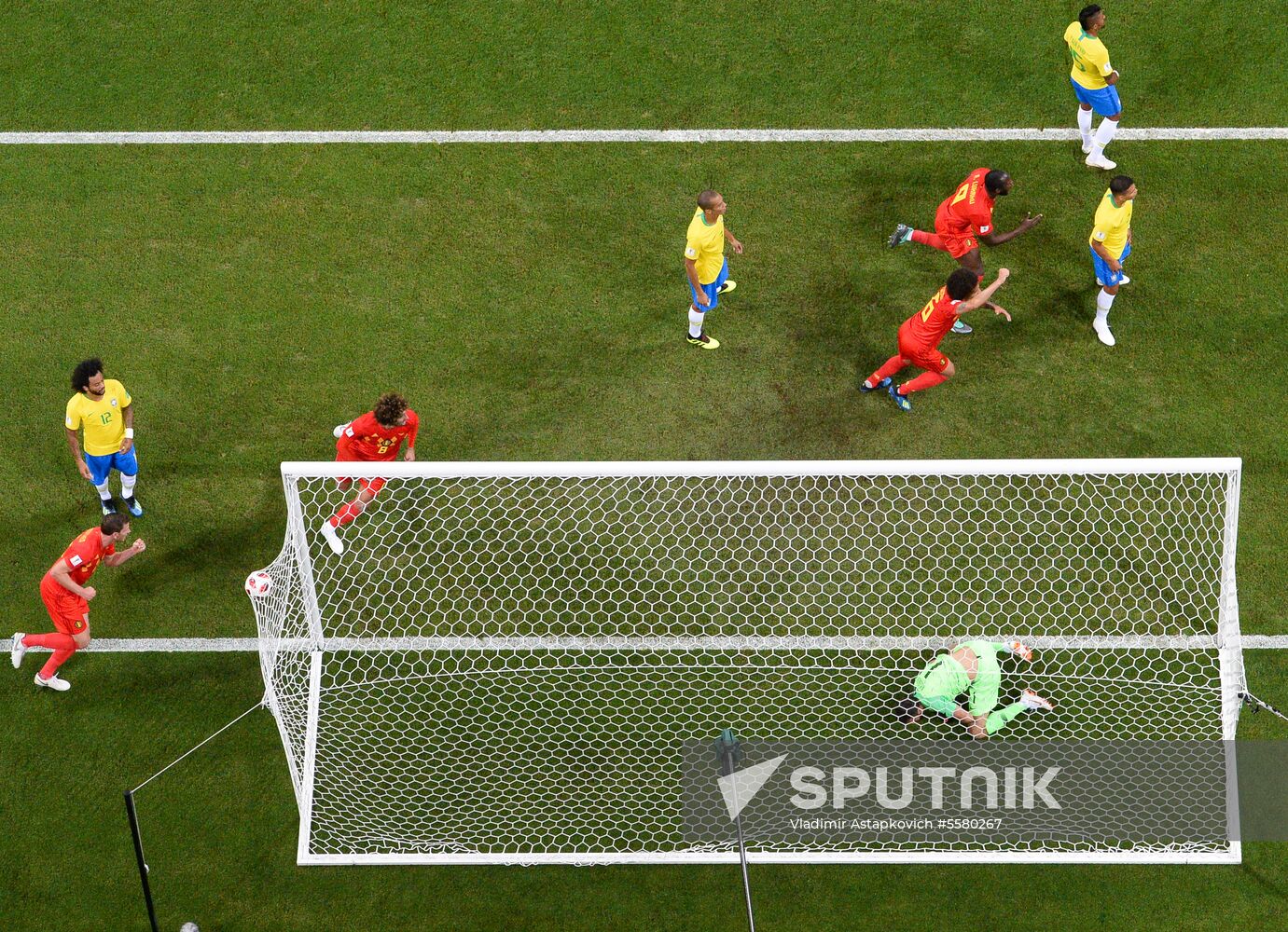 Russia World Cup Brazil - Belgium