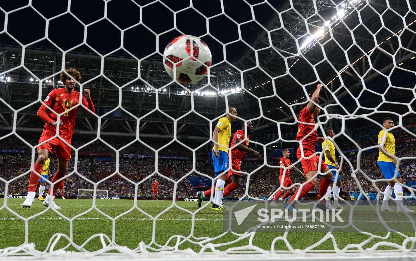 Russia World Cup Brazil - Belgium