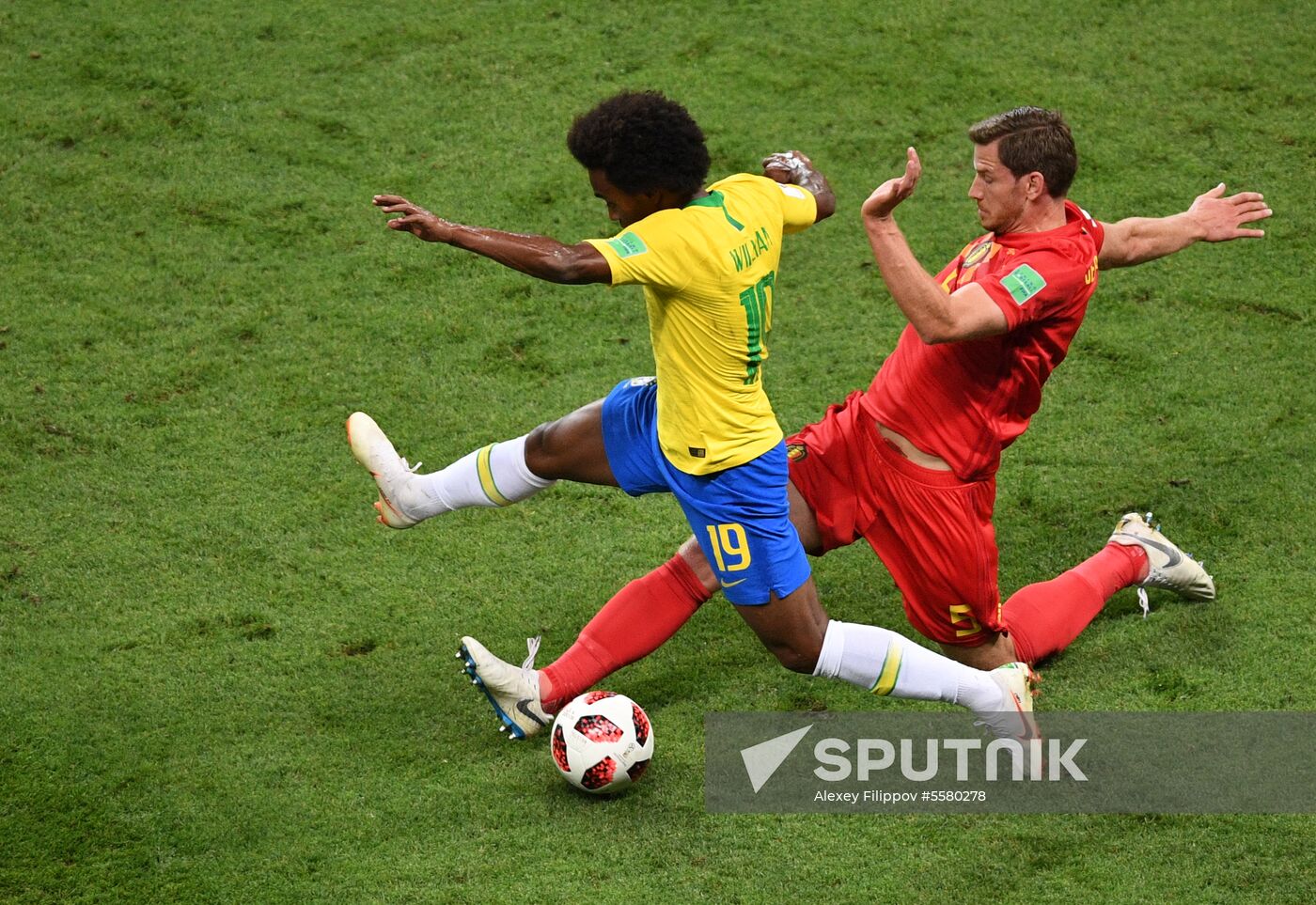 Russia World Cup Brazil - Belgium