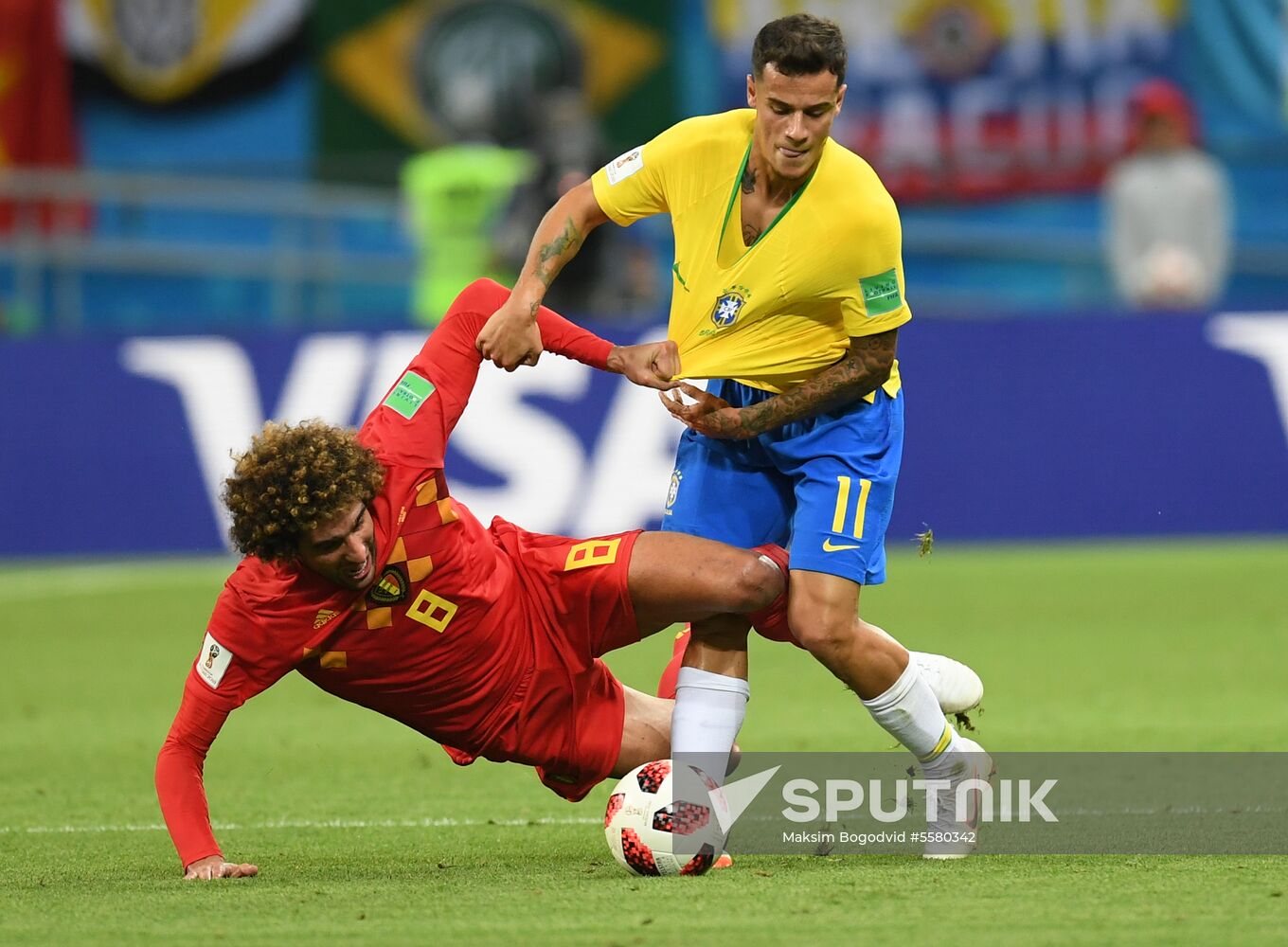 Russia World Cup Brazil - Belgium