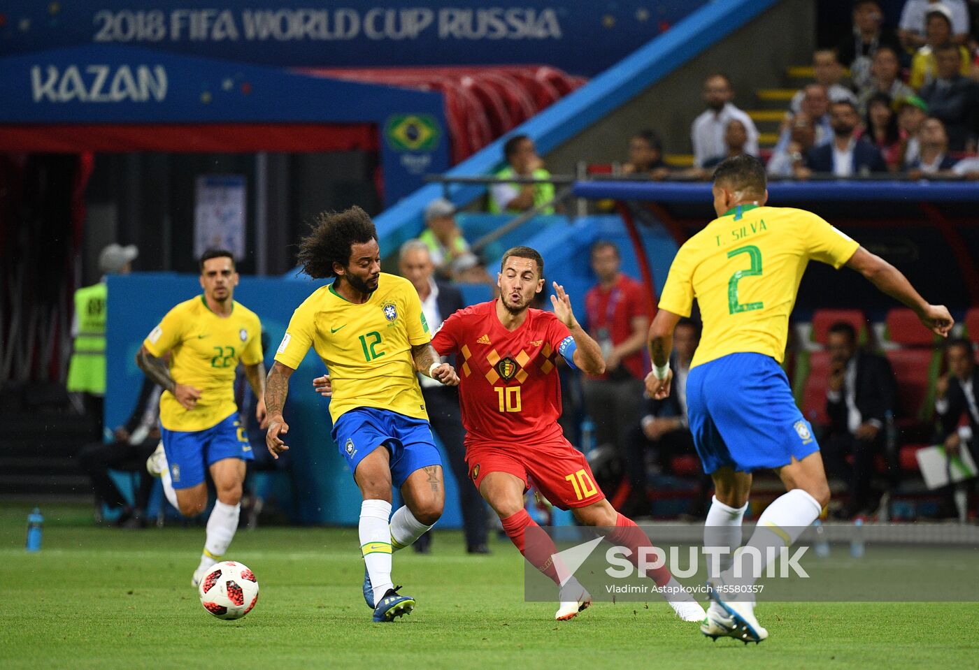 Russia World Cup Brazil - Belgium