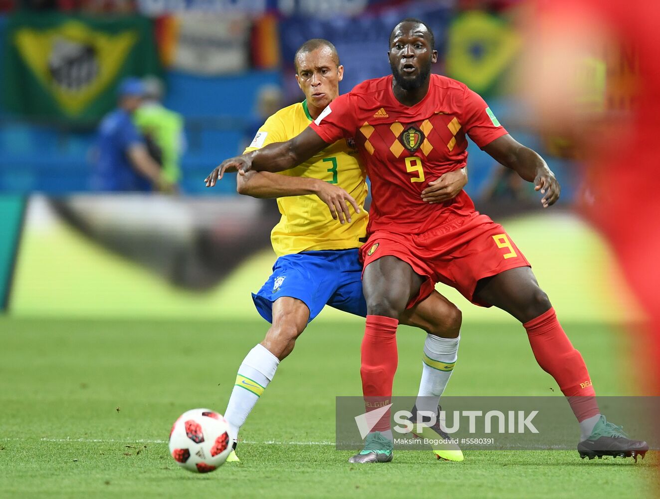 Russia World Cup Brazil - Belgium