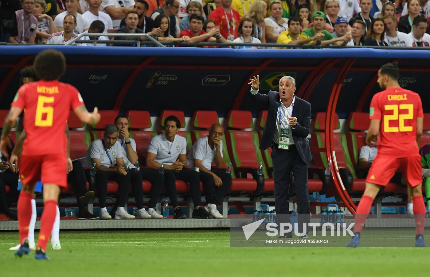 Russia World Cup Brazil - Belgium