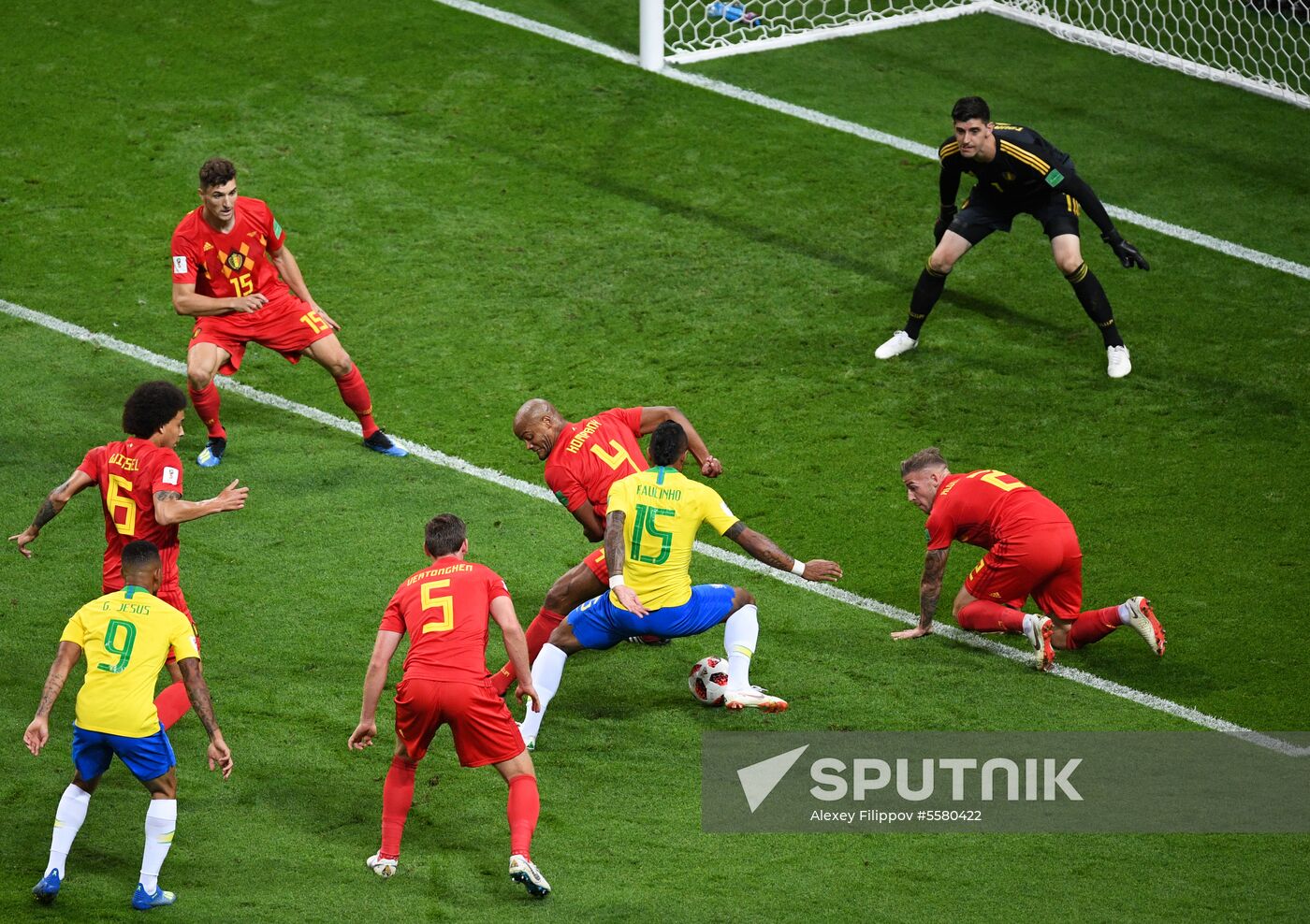 Russia World Cup Brazil - Belgium