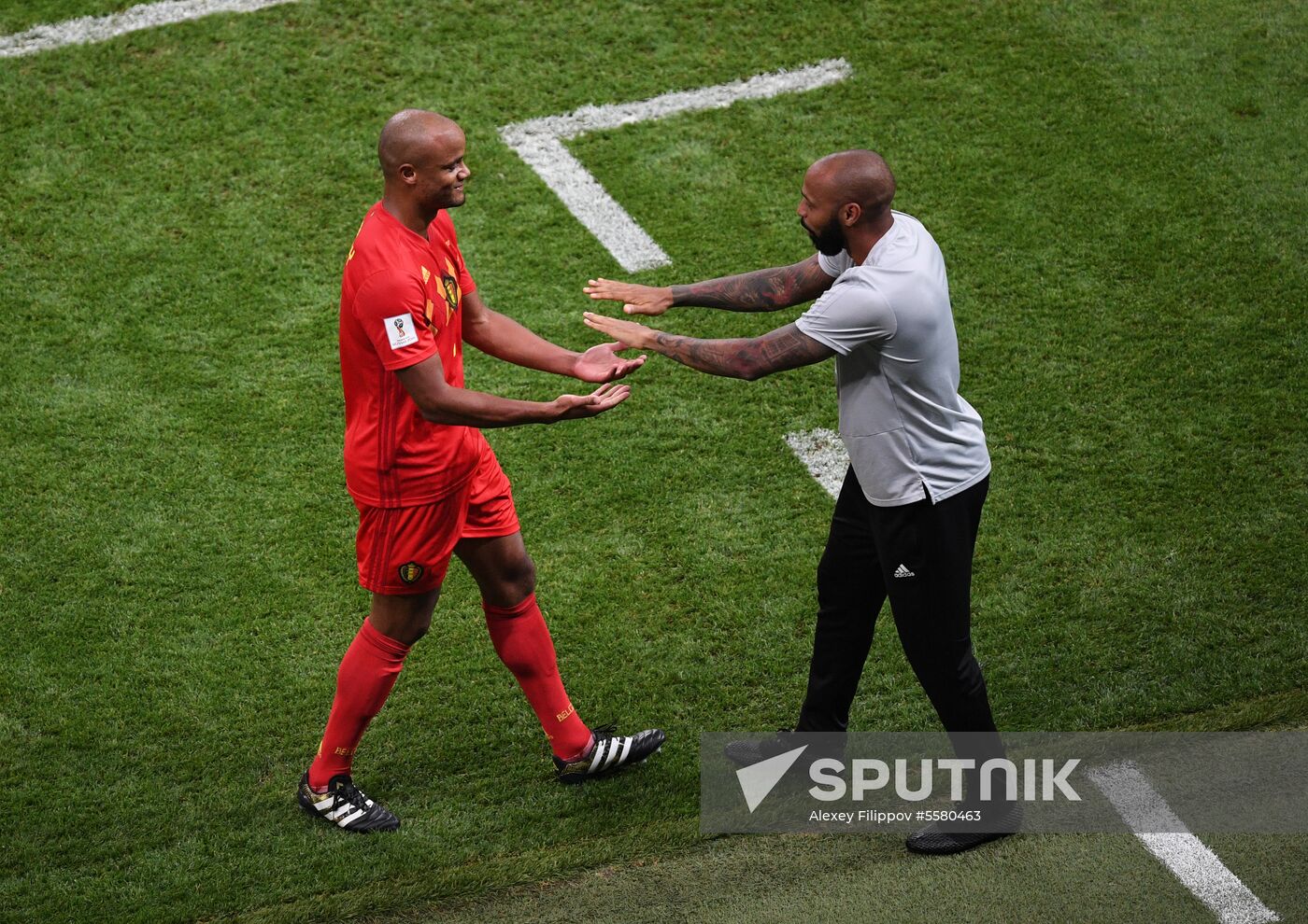Russia World Cup Brazil - Belgium