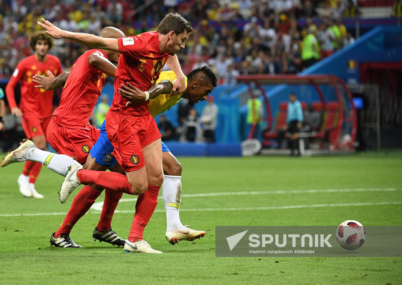 Russia World Cup Brazil - Belgium