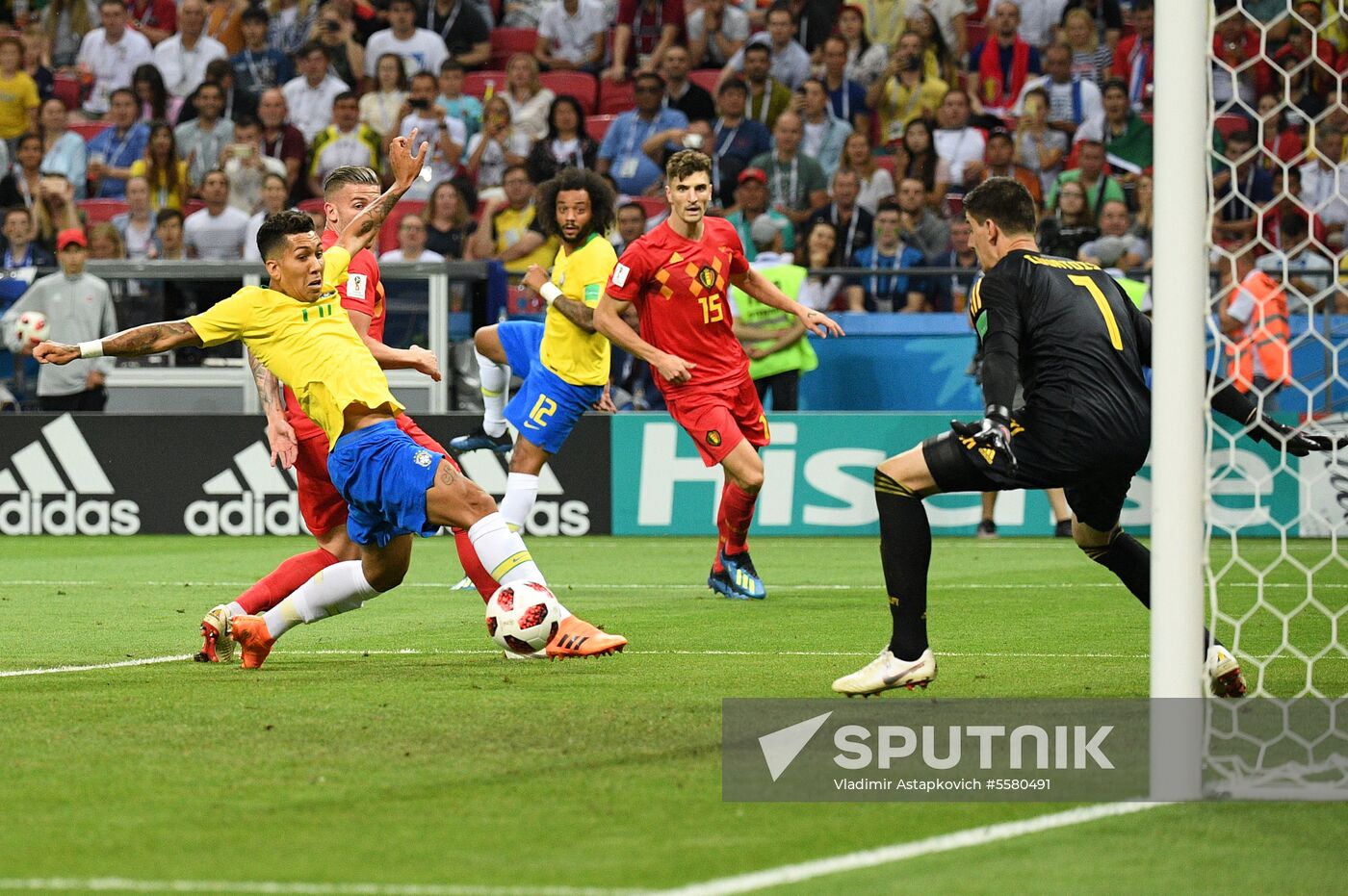 Russia World Cup Brazil - Belgium