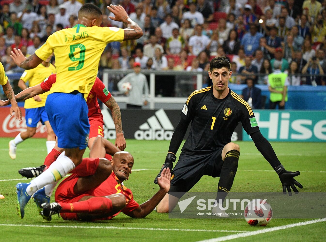 Russia World Cup Brazil - Belgium