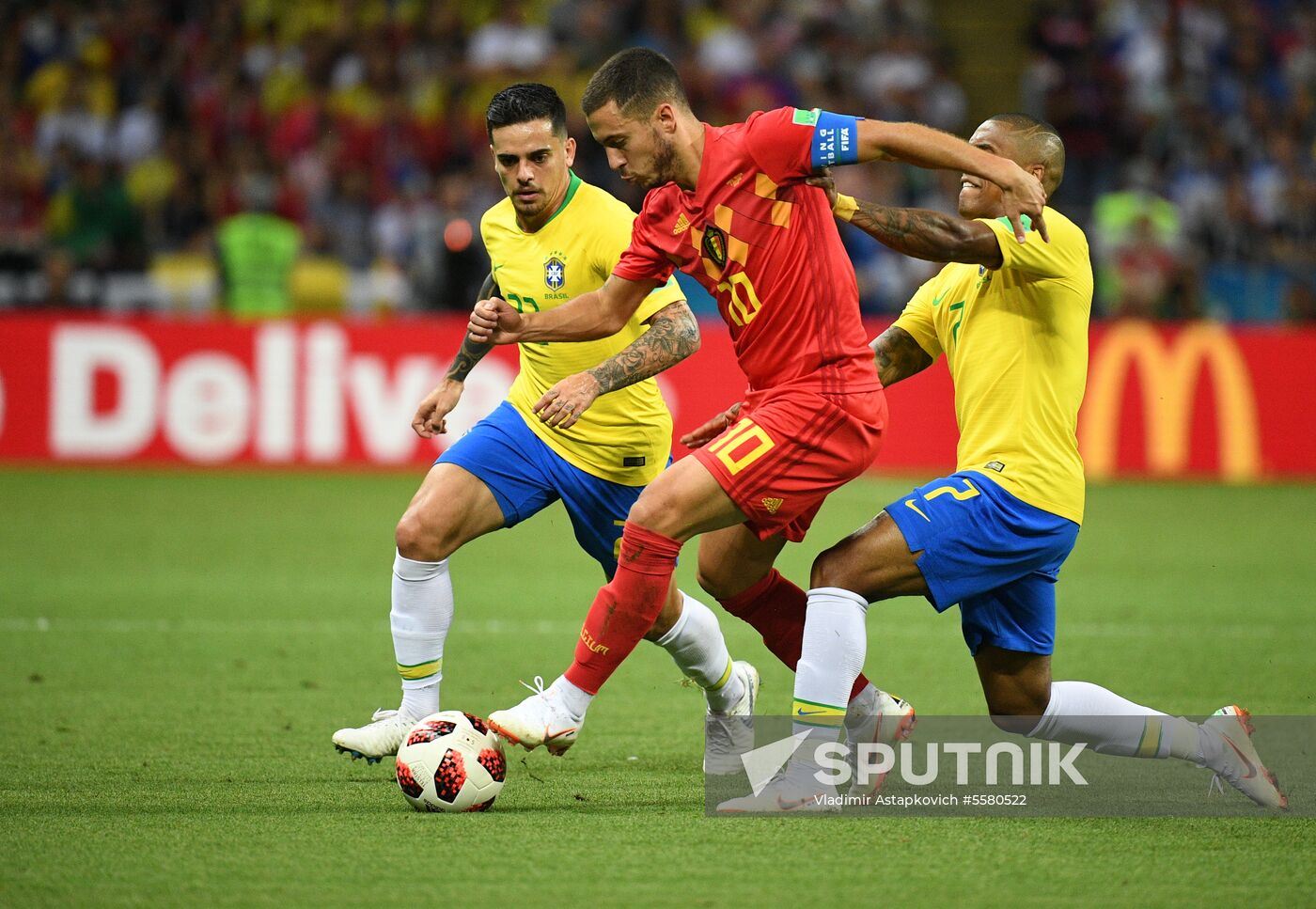 Russia World Cup Brazil - Belgium