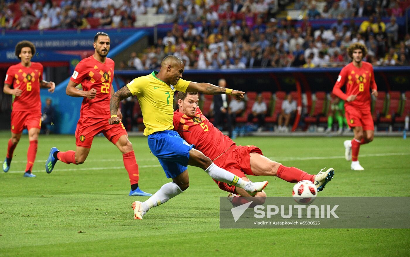 Russia World Cup Brazil - Belgium