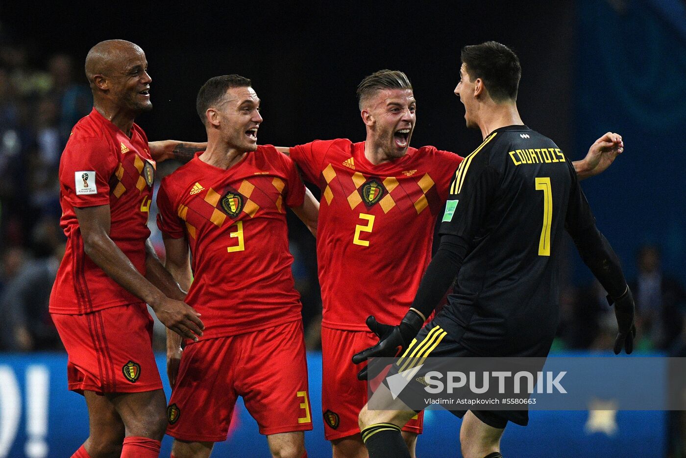 Russia World Cup Brazil - Belgium