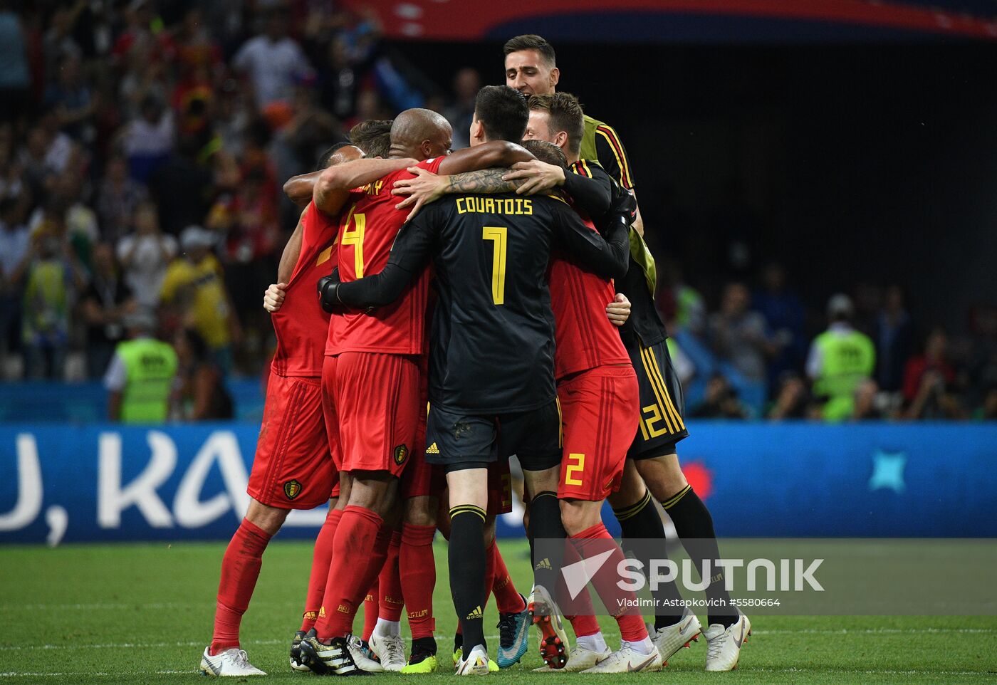 Russia World Cup Brazil - Belgium