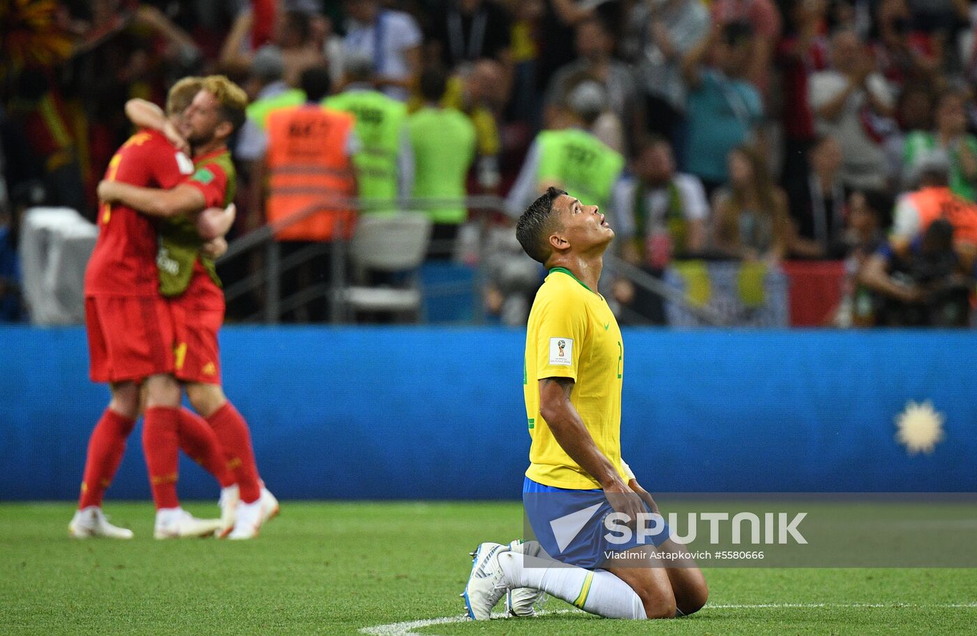 Russia World Cup Brazil - Belgium