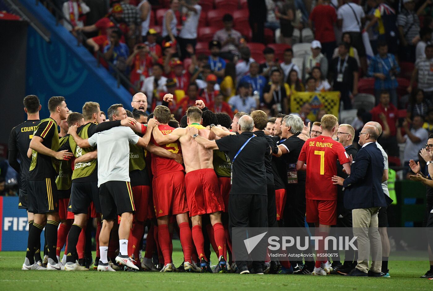 Russia World Cup Brazil - Belgium