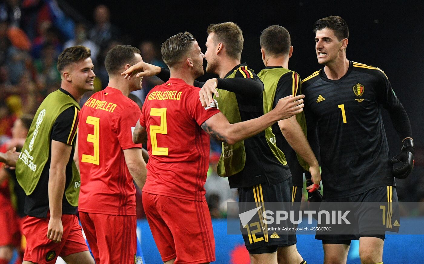 Russia World Cup Brazil - Belgium