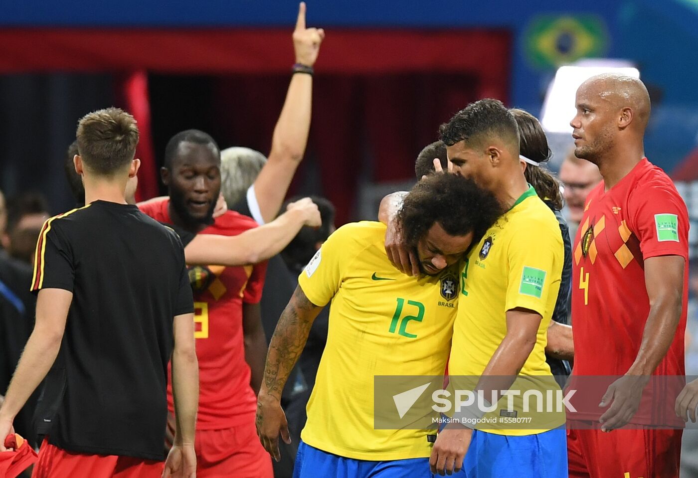 Russia World Cup Brazil - Belgium