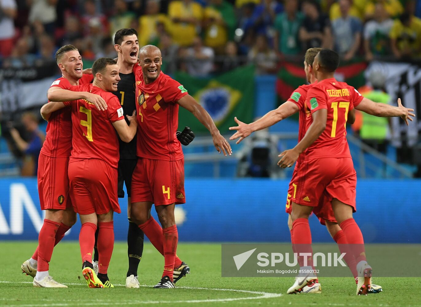 Russia World Cup Brazil - Belgium