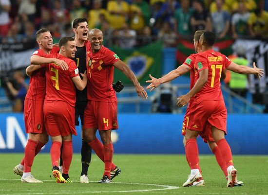 Russia World Cup Brazil - Belgium