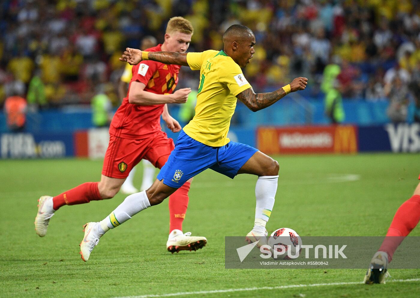 Russia World Cup Brazil - Belgium